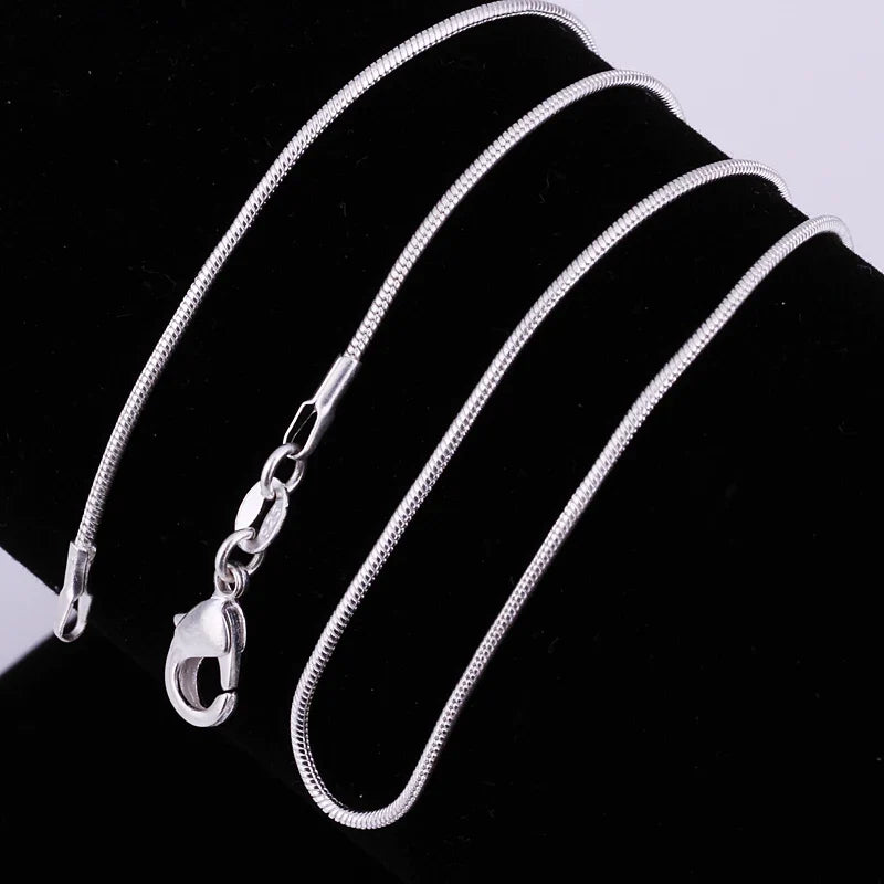 Cadena Serpentina Plata 925