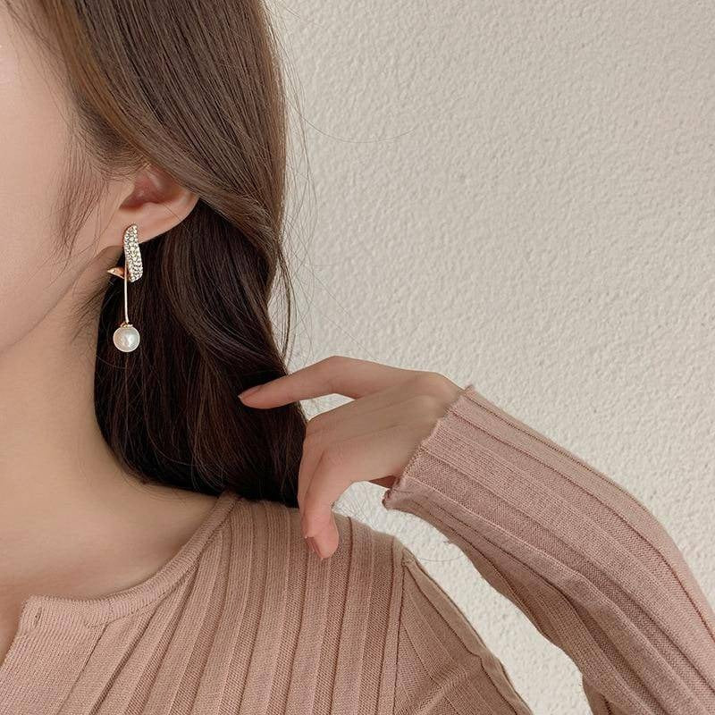 Pendientes de perlas Alessandra