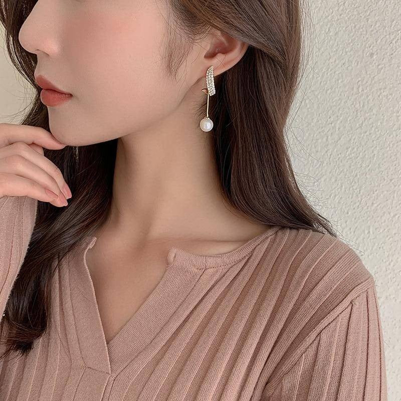 Pendientes de perlas Alessandra