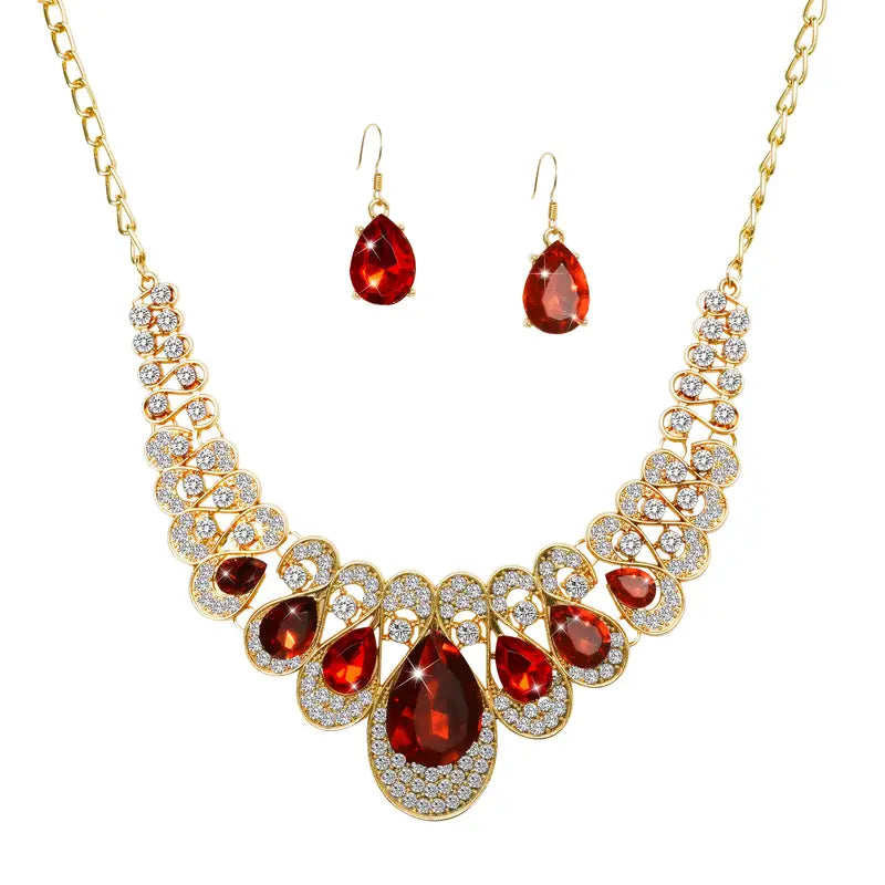 Set de joyas Maevina Crimselle | Oro
