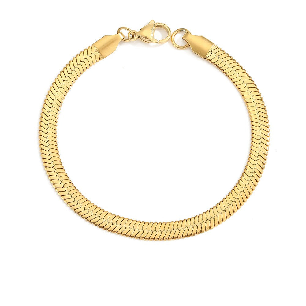 Pulsera de cadena espiga Stella
