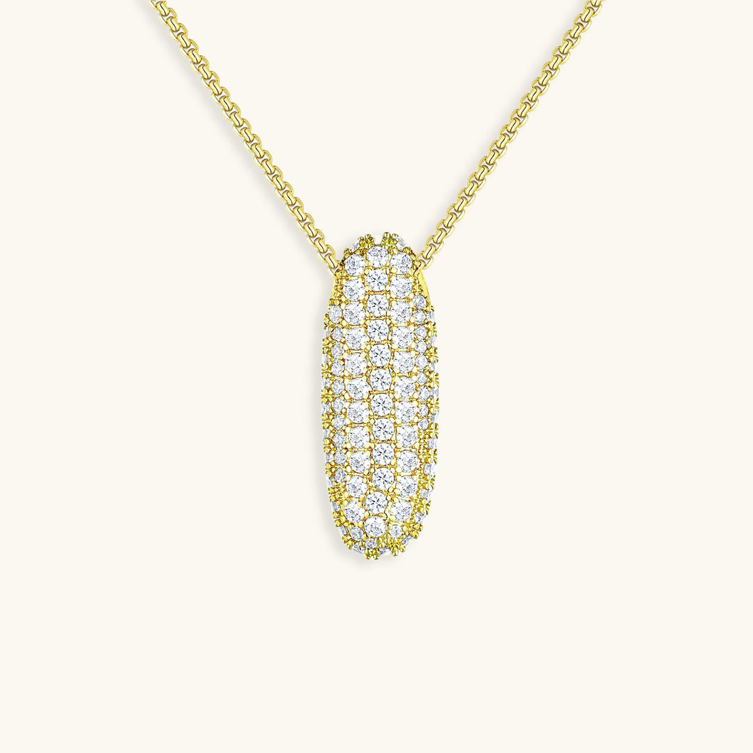 Collar de inicial con burbujas Hailey