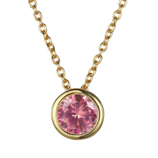 Collar de piedra natal Lyra