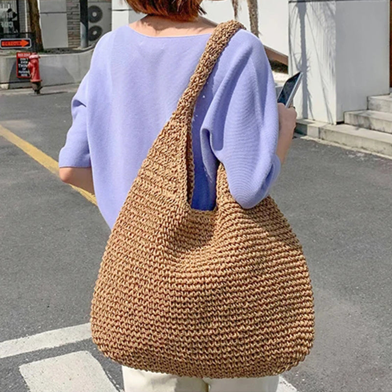 Raquel - Bolsos de mimbre tejidos