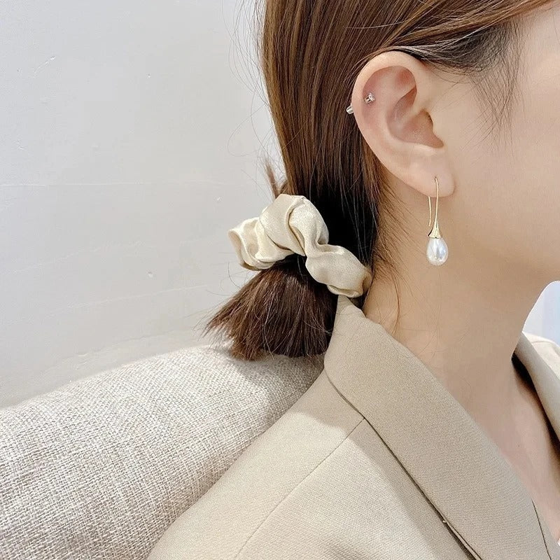 Pendientes Helena de perlas clásicas