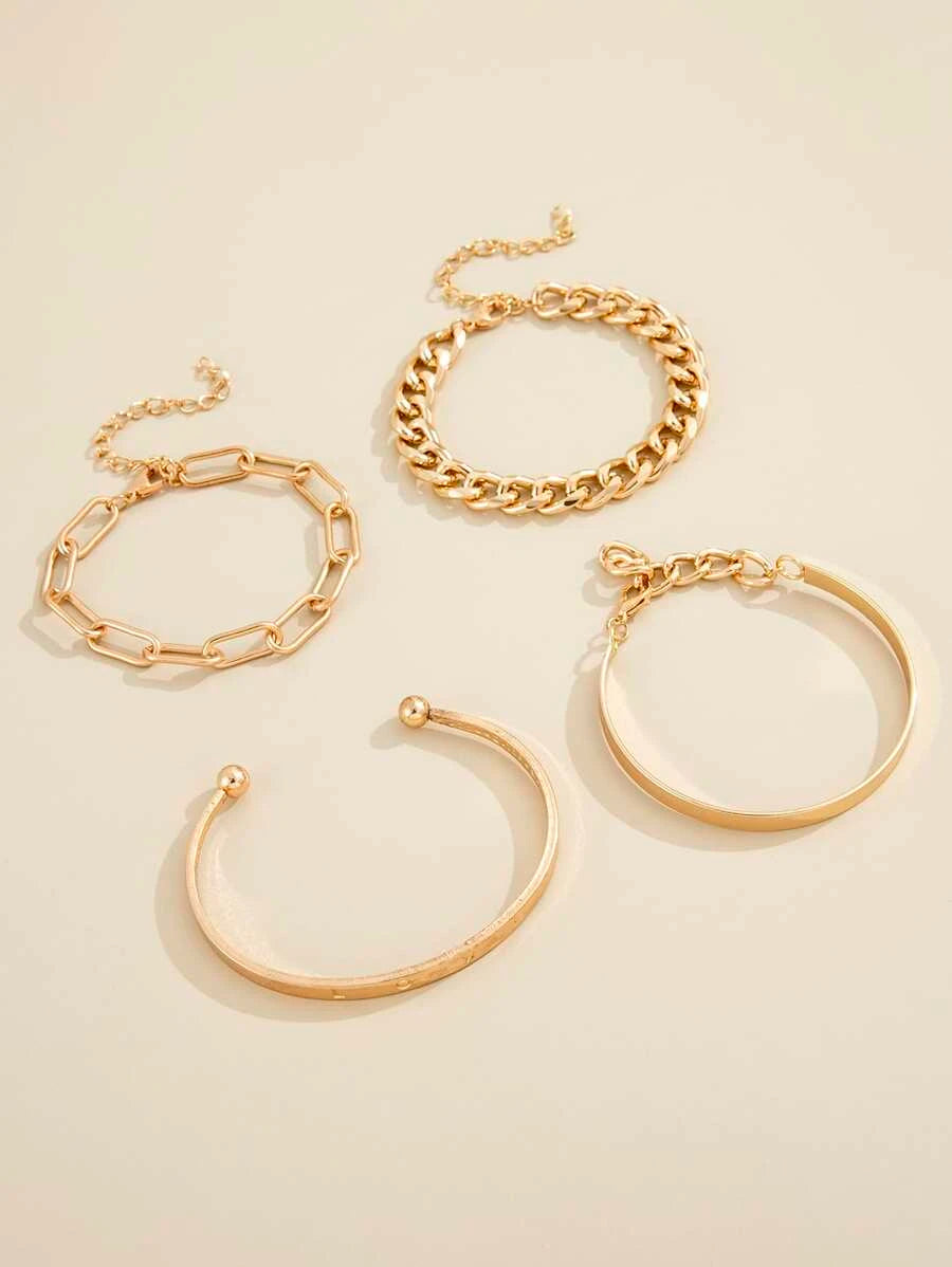 Set de 4 pulseras Deja