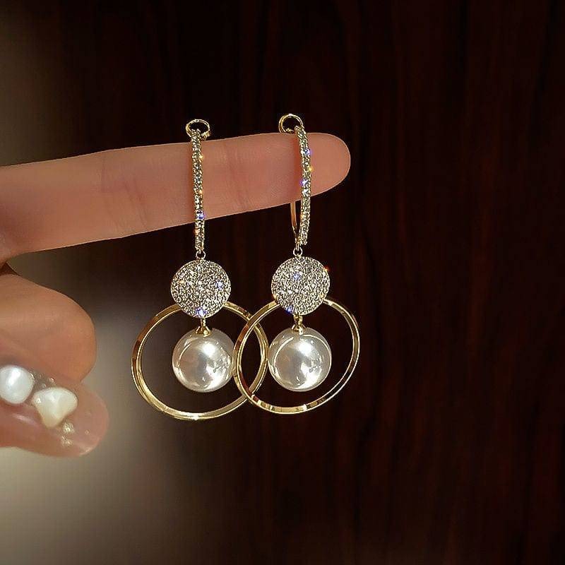 Pendientes de perlas Paola