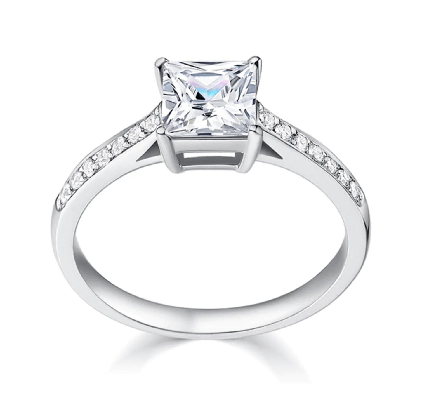 Anillo de corte princesa Caliope