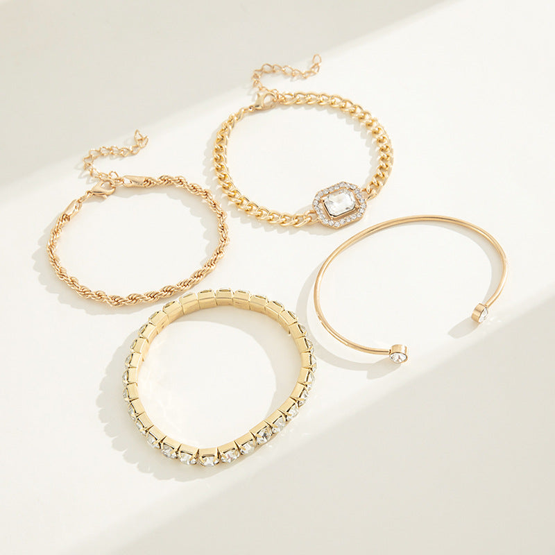 Set de 4 pulseras Venus