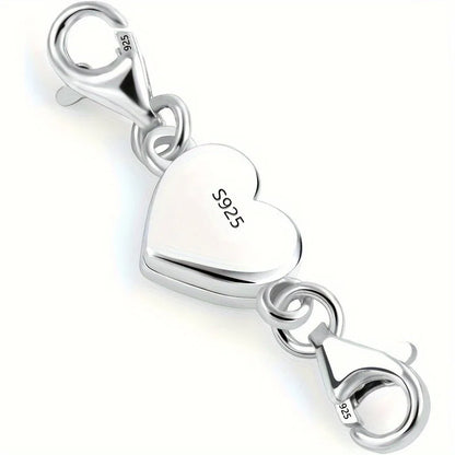 Broche Magnético Corazón Plata 925
