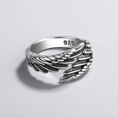 Anillo Alas de Ángel Plata 925