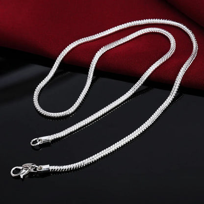 Cadena Serpentina Plata 925