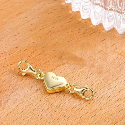 Broche Magnético Corazón Plata 925