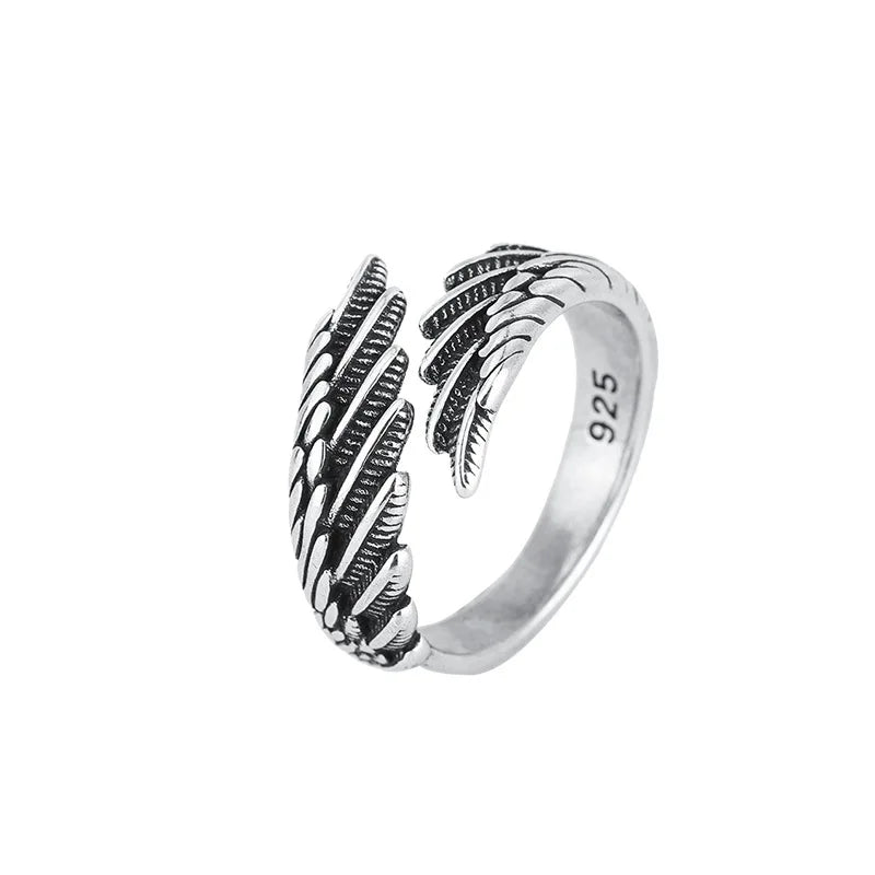 Anillo Alas de Ángel Plata 925