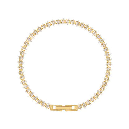 Pulsera Imperial Cristal Tipo Tenis