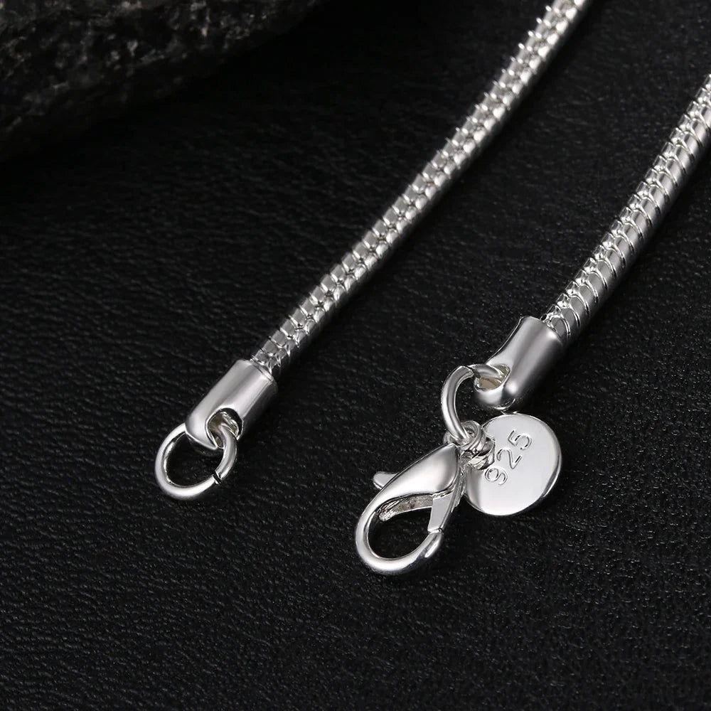 Cadena Serpentina Plata 925