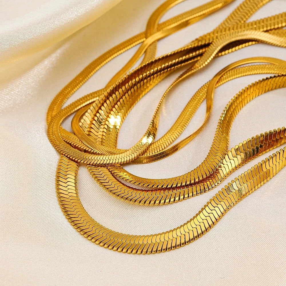 Set de Collares Multicapa Espiga Dorada
