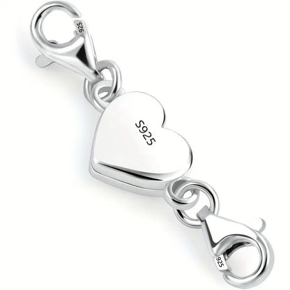 Broche Magnético Corazón Plata 925