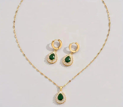 Set de joyas Rheya Lysandelle | Oro