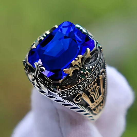Anillo Klara Saphira | Oro mezclado