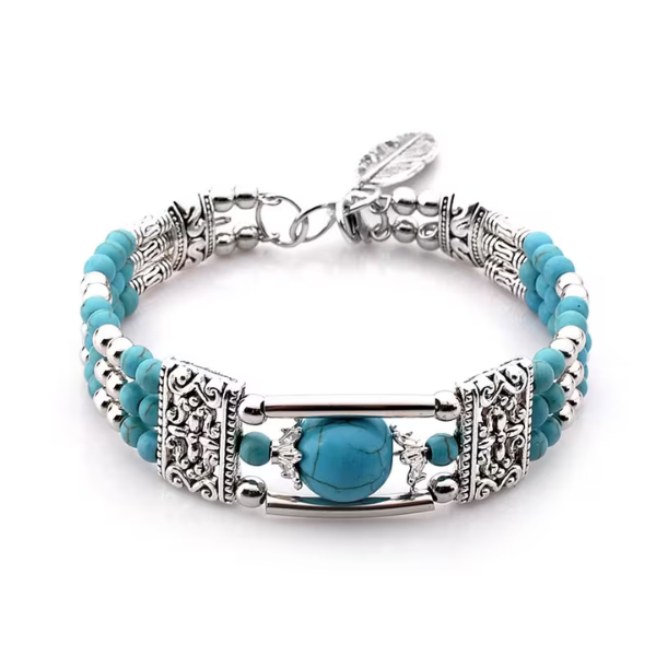 Pulsera de Piedra Natural Bohemia