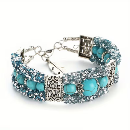 Pulsera de Piedra Natural Bohemia