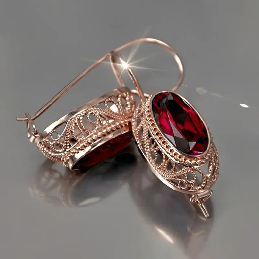 Pendientes Talessia Rougefort | Oro rosado