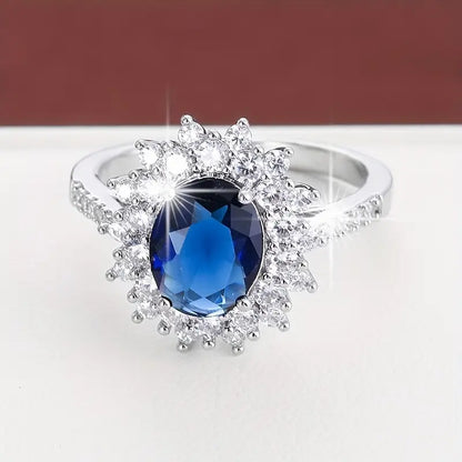 Anillo Vionne Saphirae | Oro blanco