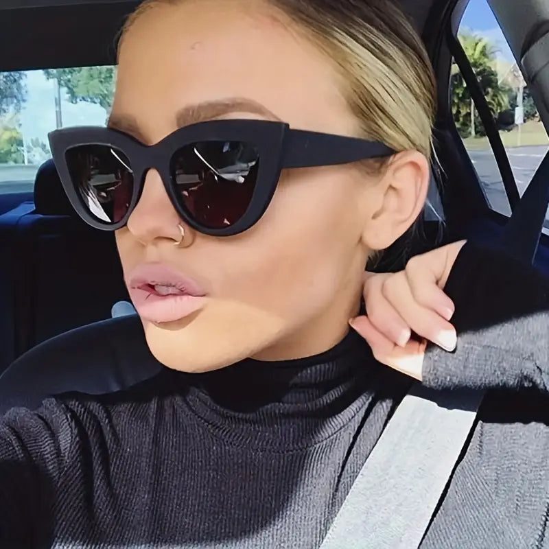 Kiana - Gafas de sol oversize tipo ojo de gato para mujer
