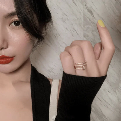 Anillo ajustable del Alfiler de Atenea