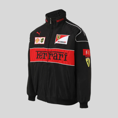 Jhulio | Chaqueta de carreras ferrari vintage