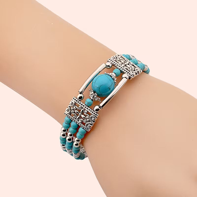 Pulsera de Piedra Natural Bohemia