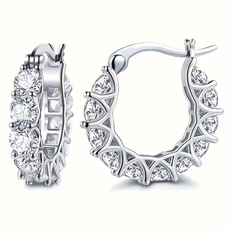 Pendientes Vintage con Circonitas
