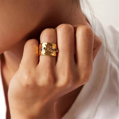 Anillo Vintage Francés Bohemio