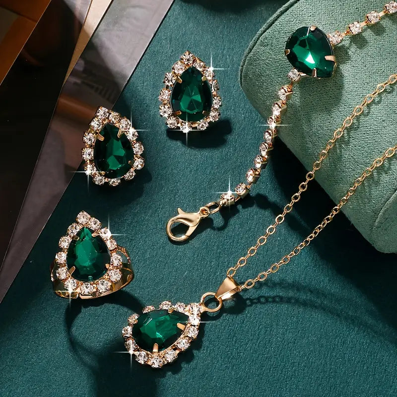 Set de joyas Elisandre Vermont | Oro