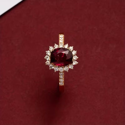 Anillo Empress Red | Oro
