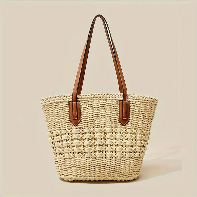Alba - Bolso de paja vintage