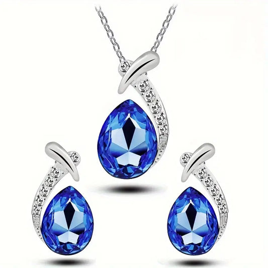 Set de joyas clásica elegancia sirena | Oro blanco