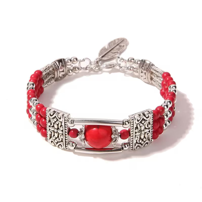 Pulsera de Piedra Natural Bohemia