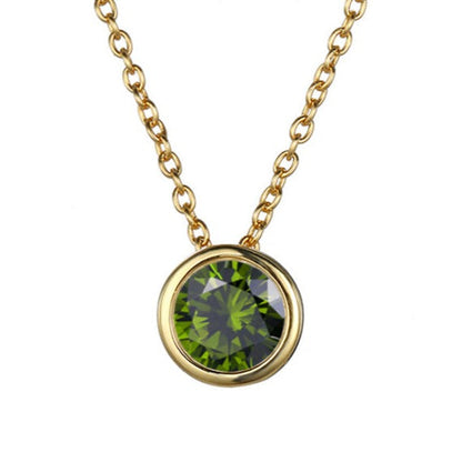 Collar de piedra natal Lyra