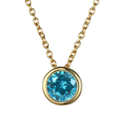 Collar de piedra natal Lyra