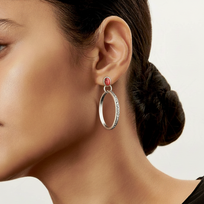 Pendientes Boho Vintage Onyx