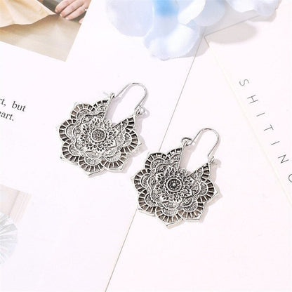 Pendientes Lotus Mandala