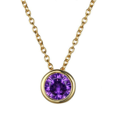 Collar de piedra natal Lyra