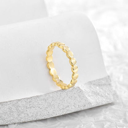 Anillo dorado Orbit Echo