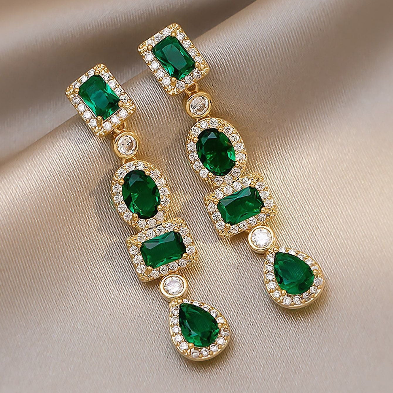 Pendientes colgantes Coraline Esmarisse | Oro