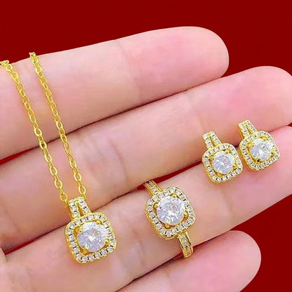 Set de joyas de cubo lujoso