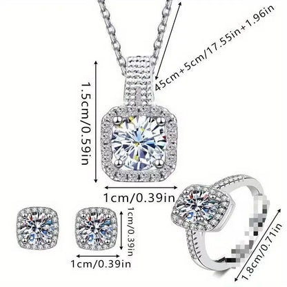 Set de joyas de cubo lujoso