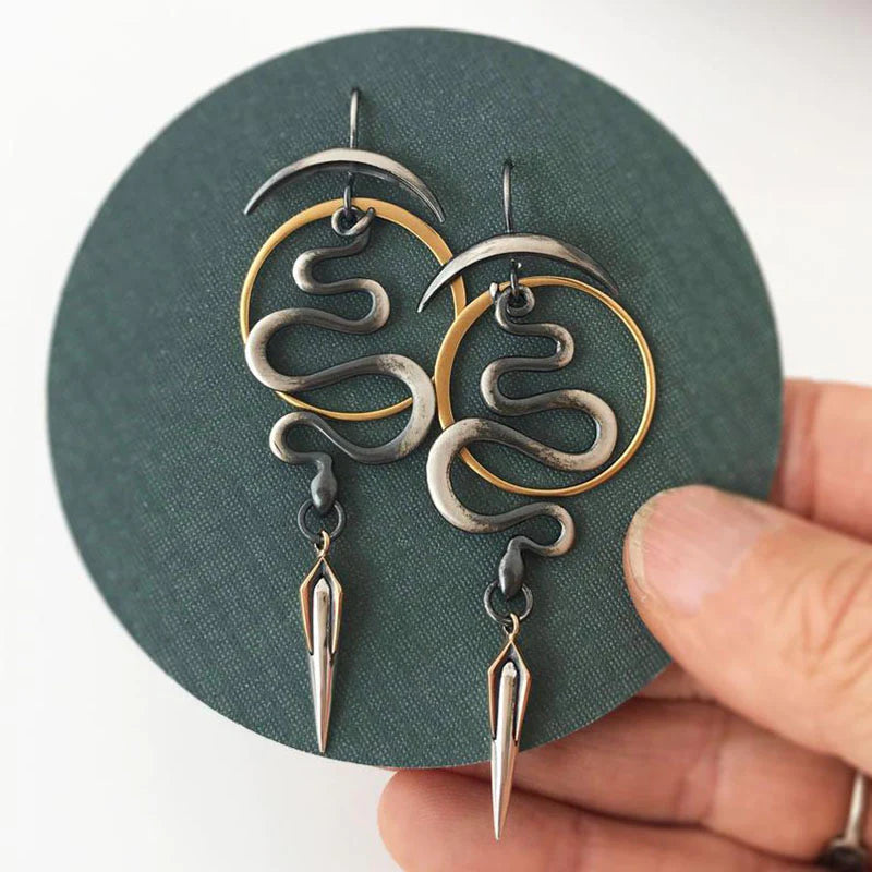 Aretes Espirales Geométricos Irregulares Serpentina