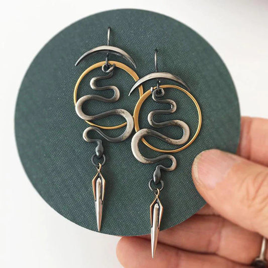 Aretes Espirales Geométricos Irregulares Serpentina